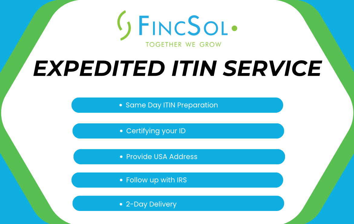 GET YOUR ITIN INDIVIDUAL TAXPAYER NUMBER AS IRS CAA