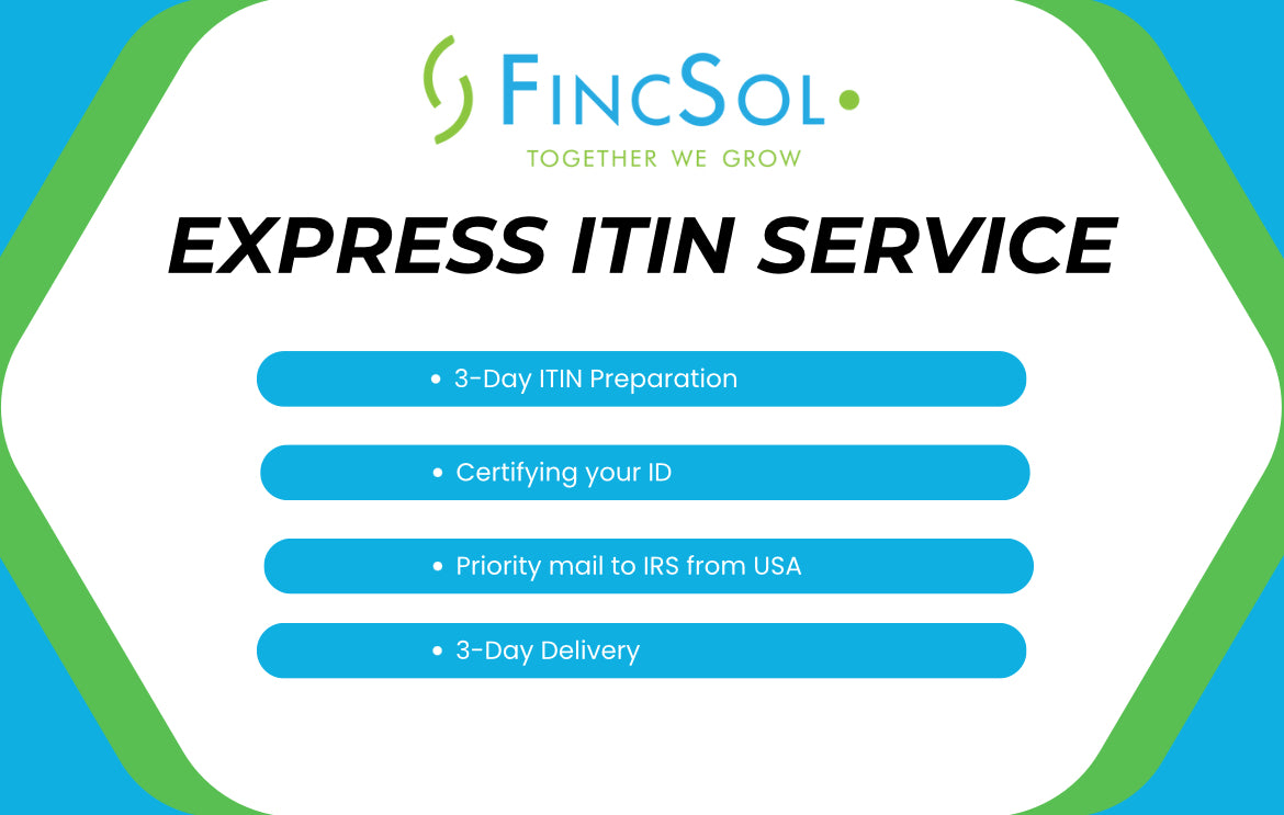 GET YOUR ITIN INDIVIDUAL TAXPAYER NUMBER AS IRS CAA