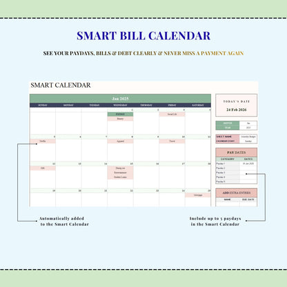 50/30/20 & 70/20/10 Budget Template for Excel & Google Sheets