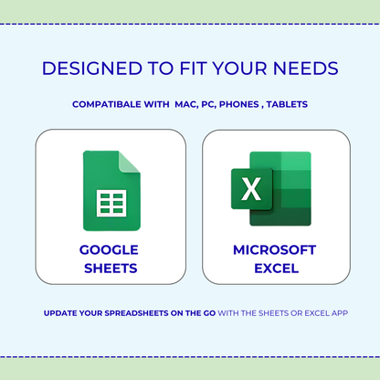 Task Tracker & Work Planner | Excel & Google Sheets Template