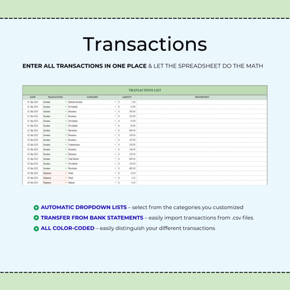 Easy Monthly Budget Template: Excel & Google Sheets