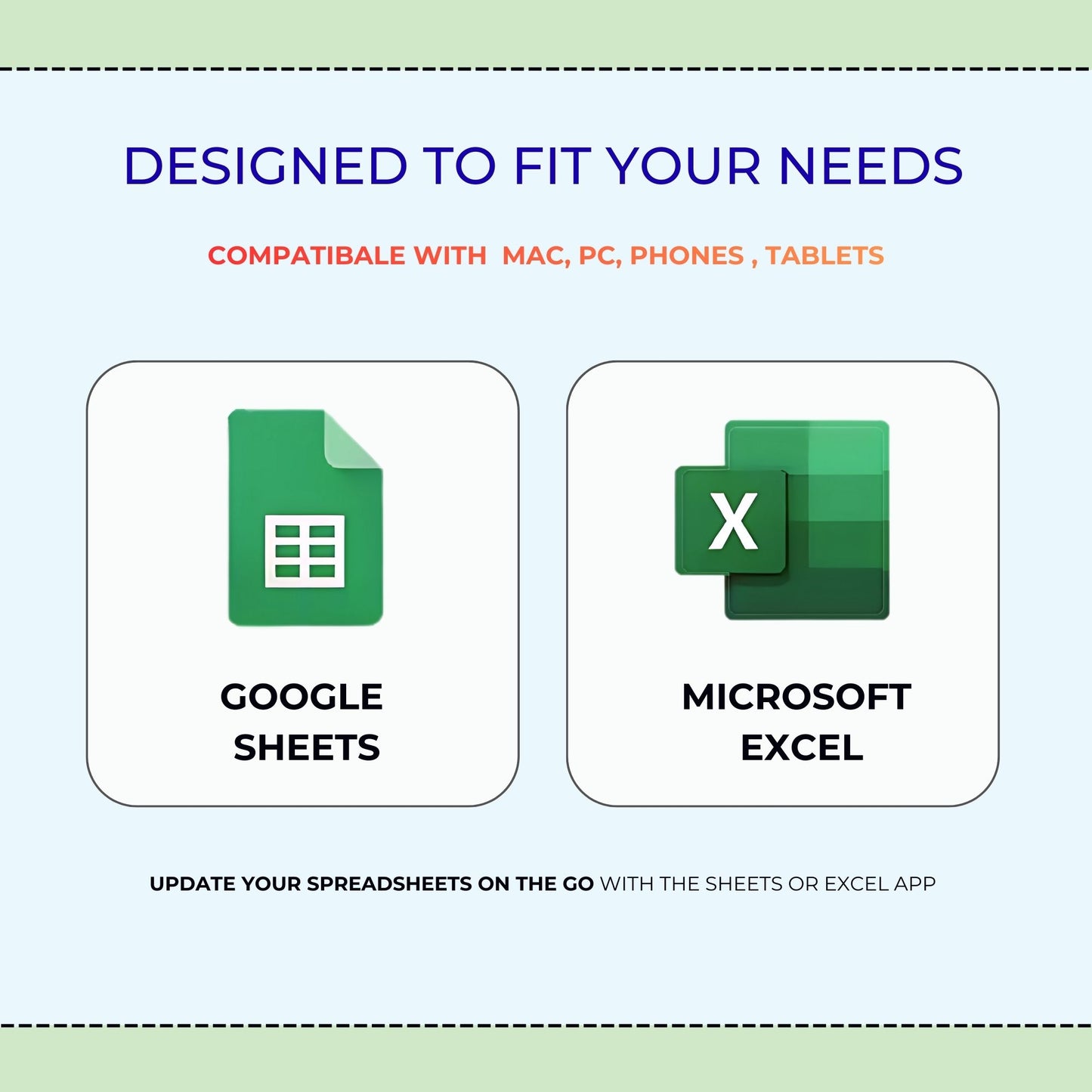 Annual Budget Template for Excel & Google Sheets | 2026 Planner