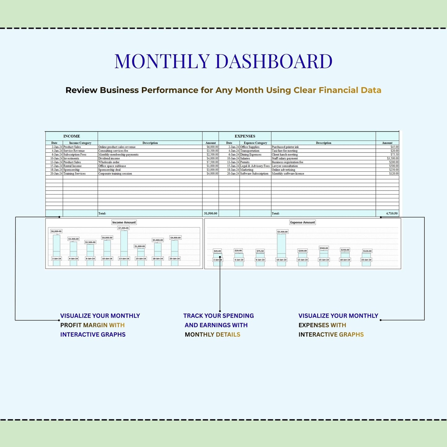 Real Estate Income and Expenses Bookkeeping Spreadsheet, Real Estate & Estate Agent Expense Tracker Spreadsheet, Income Tracker