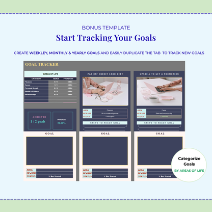 Simple Budget Planner | Excel & Google Sheets